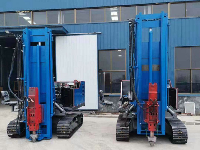 履帶光伏打樁機 履帶光伏打樁機
